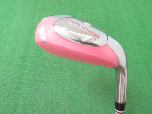 レディース◆◆ ワールドイーグル WE-T101 アイアン #3 (L) ◆◆ピンク UT型 WORLD EAGLE 3i 3番 FB99拍卖