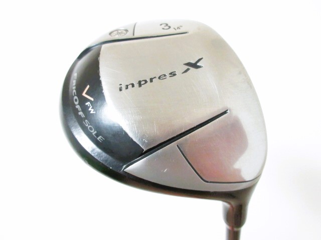 ランバックス!!!◆◆ ヤマハ インプレスX V FW フェアウェイ 3W-14度 ROMBAX 6Y09(S) ◆◆YAMAHA ゴルフクラブ EE90拍卖