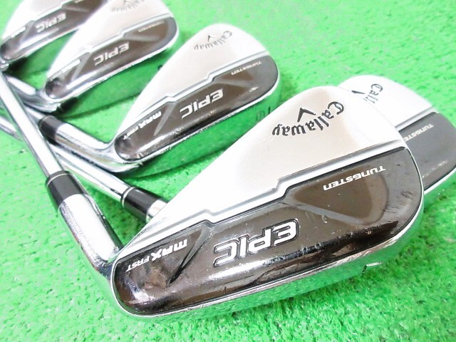 キャロウェイ◆◆ EPIC MAX FAST アイアンセット 5本 #7-Aw Zelos7(S) JP ◆◆日本仕様 エピック マックス ファスト ゼロス7 EM32拍卖