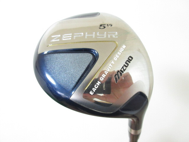 ミズノ◆◆ ゼファー 2009 フェアウェイ 5W-19度 純正カーボン(SR) JP ◆◆日本仕様 ZEPHYR ゴルフクラブ EX34拍卖