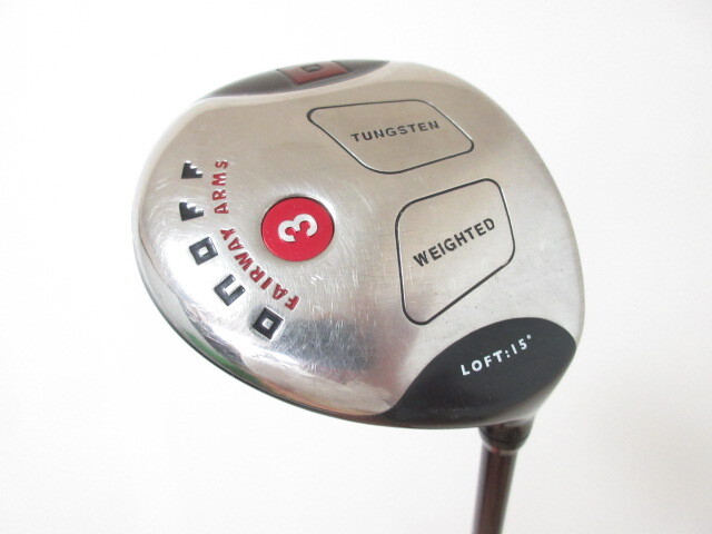 ダイワ◆◆ ONOFF オノフ フェアウェイ アームズ 2010 3W-15度 MP-510F(R) JP ◆◆日本仕様 FAIRWAY ARMS グローブライド EX42拍卖