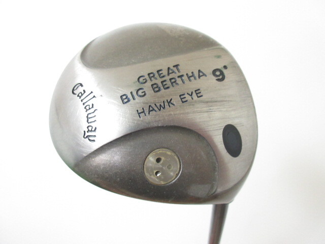 キャロウェイ◆◆ グレートビッグバーサ ホークアイ ドライバ― 9度 Hawk Eye UL(FIRM) US ◆◆GREAT BIG BERTHA ゴルフクラブ EY26拍卖