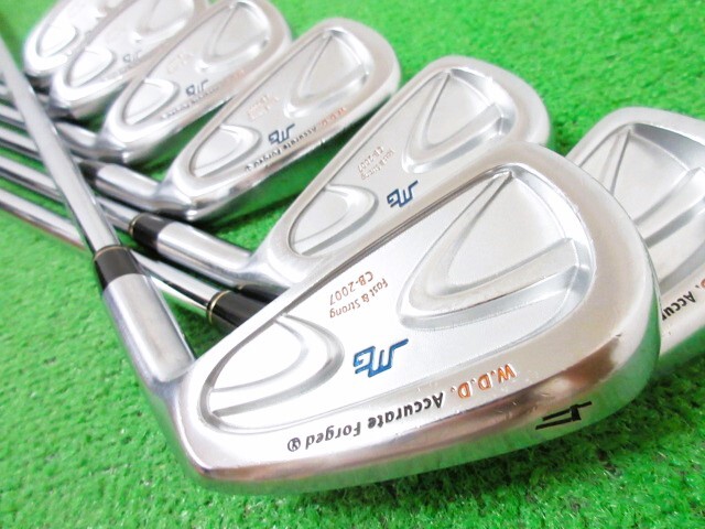 三浦技研◆◆ CB-2007 アイアンセット 7本 #4-Pw モーダス120(S) MCW ◆◆ミウラ MIURA NS PRO MODUS3 TOUR120 FD25拍卖