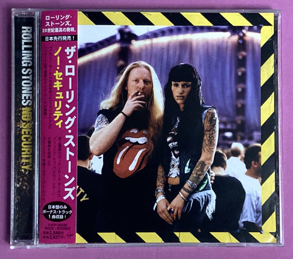 【CD・日本盤】THE ROLLING STONES-No Security(VJCP-25426)/帯付 ローリング・ストーンズ拍卖