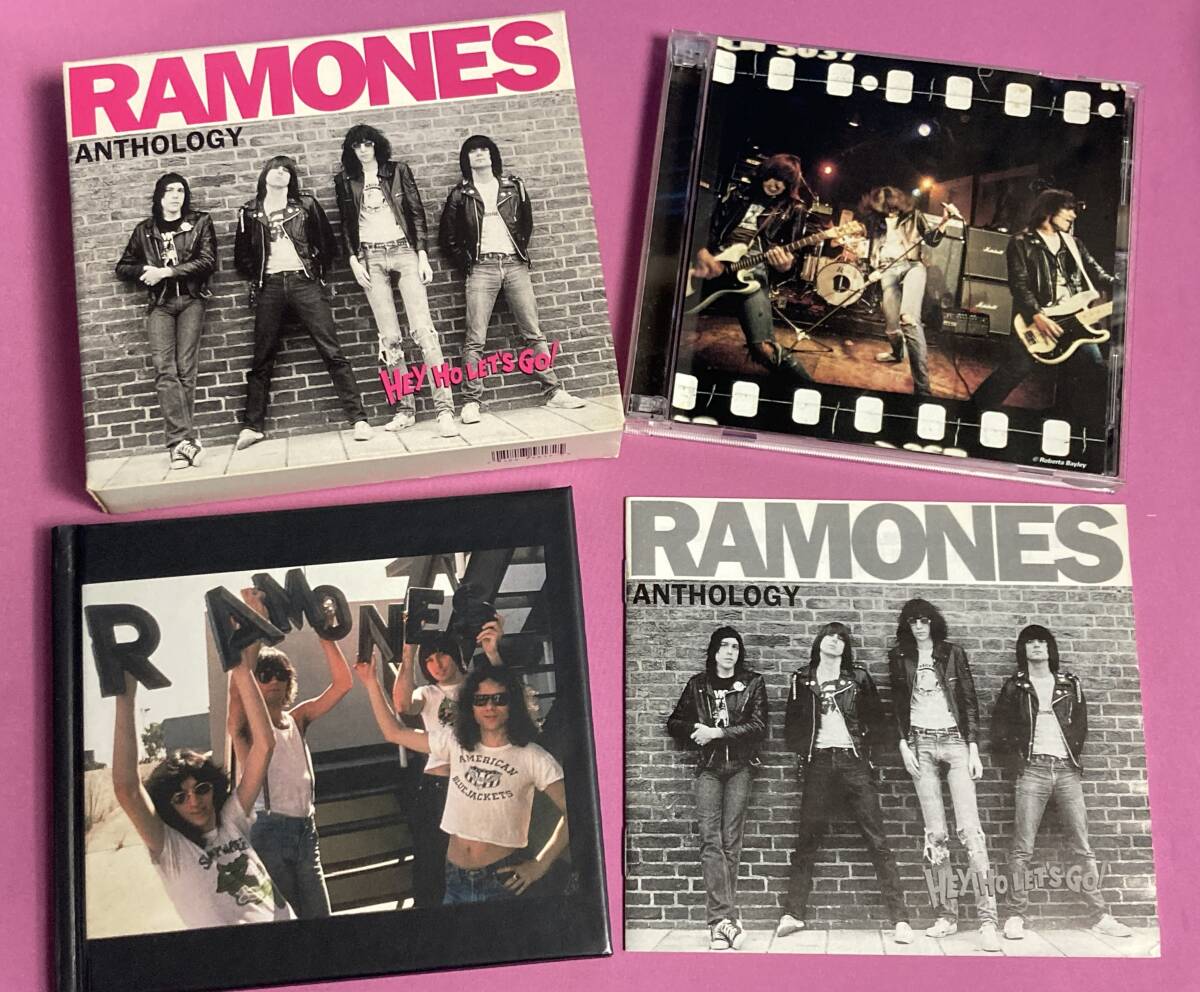 【2CD・US盤 日本語解説書付】RAMONES-Anthology/ラモーンズ ライノ拍卖
