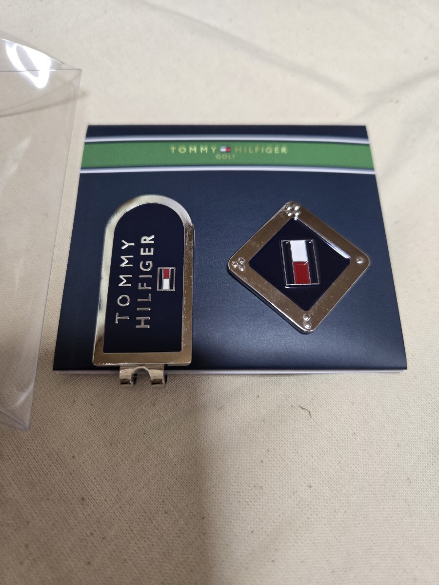 ネイビー トミーヒルフィガー TOMMY HILFIGER ゴルフ マーカー拍卖