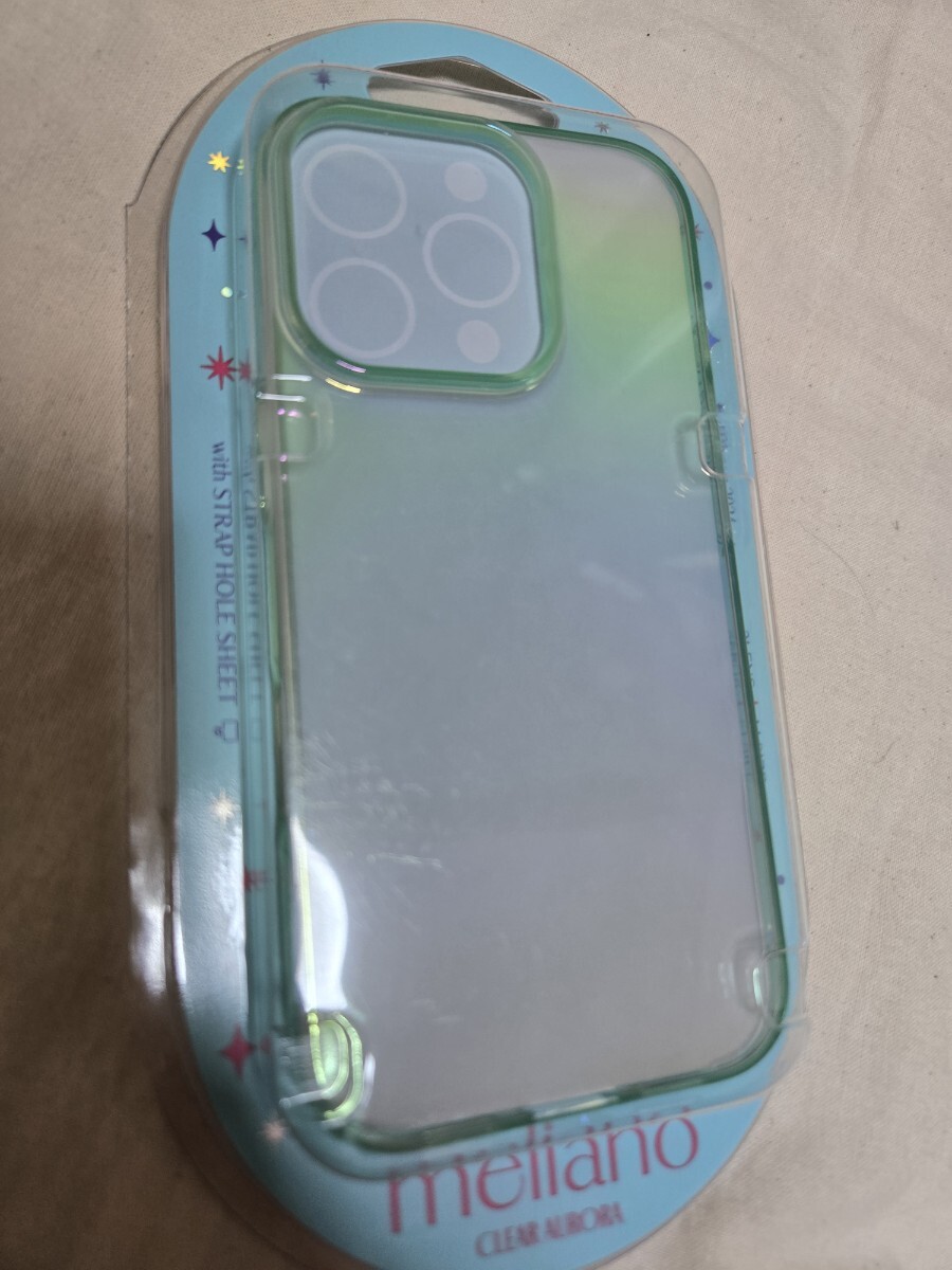 iPhone 16 Pro meliano ケース オーロラ グリーン 388拍卖