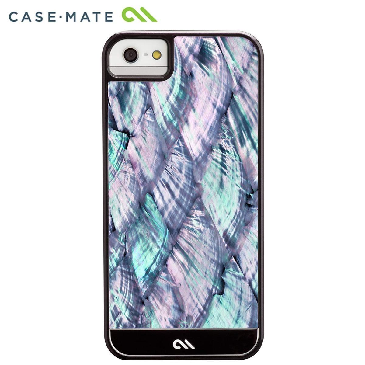 即決・送料無料)【本物の真珠貝を使用した高級ケース】Case-Mate iPhone SE(第一世代,2016)/5s/5 Crafted Case Pearl Black拍卖