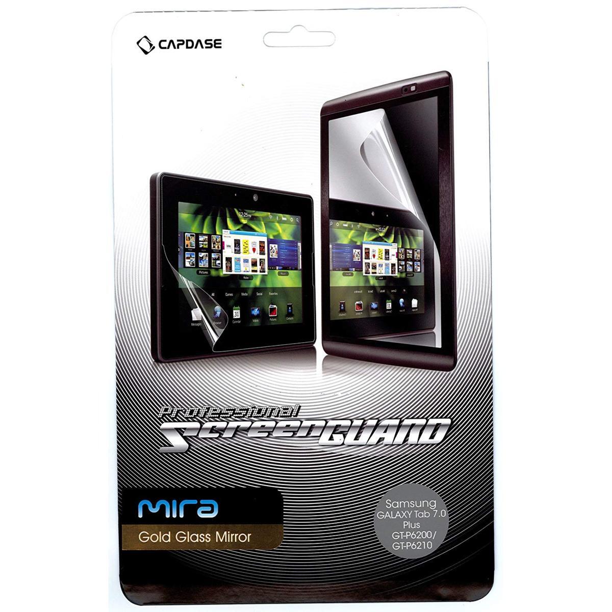 即決・送料込) CAPDASE docomo GALAXY Tab 7.0 Plus SC-02D ゴールドグラス ミラータイプ 液晶保護シート拍卖