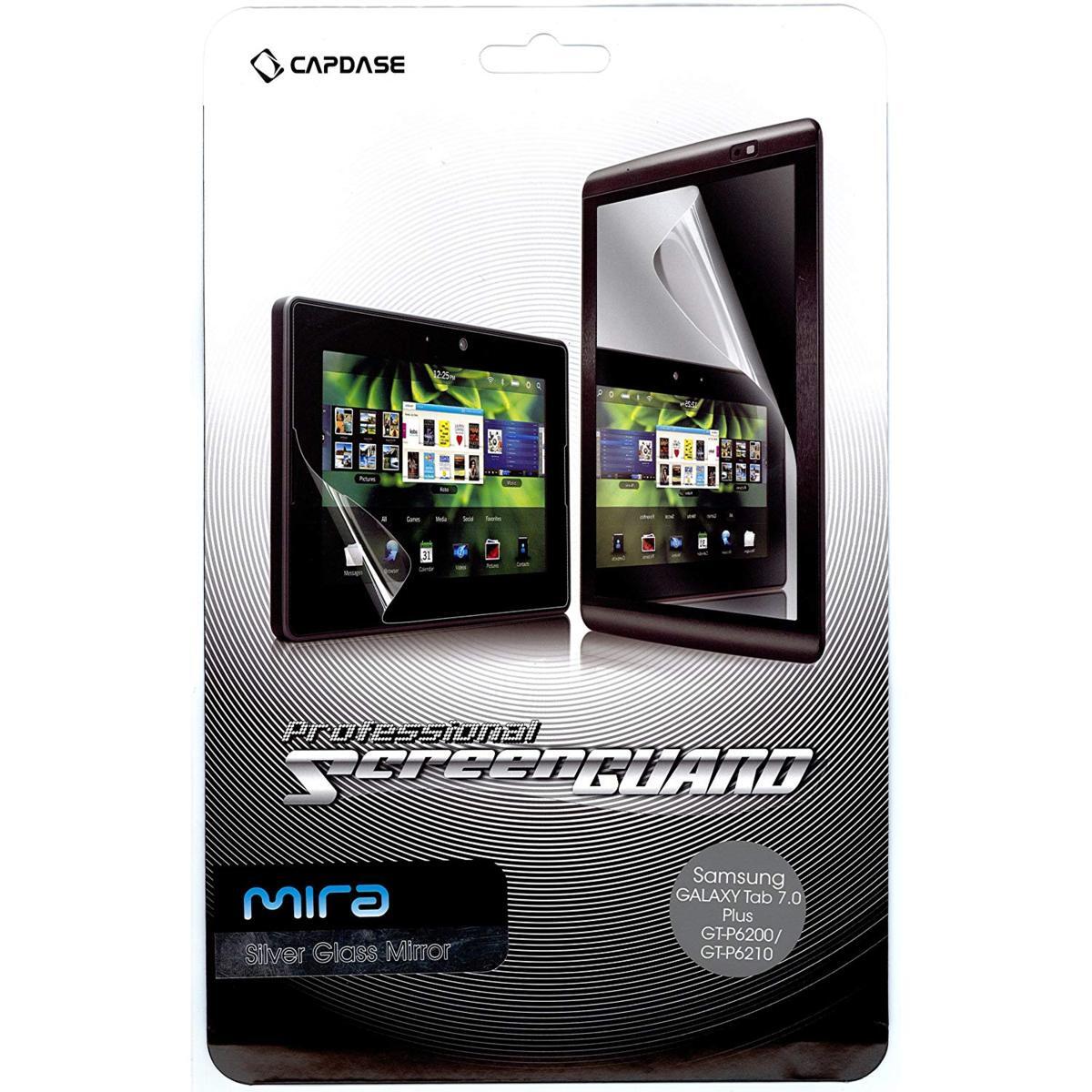 即決・送料込) CAPDASE docomo GALAXY Tab 7.0 Plus SC-02D シルバーグラス ミラータイプ 液晶保護シート拍卖