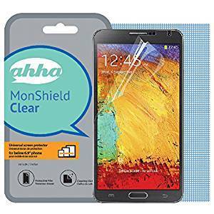即決・送料込) ahha 4インチ ~ 6.9インチ スマートフォン 汎用 モンシールド クリアー 光沢 液晶保護シート 【定番タイプ】拍卖