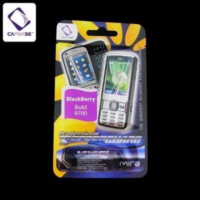 即決・送料込) CAPDASE BlackBerry Bold 9780/9700「シルバー ミラータイプ」液晶保護シート拍卖