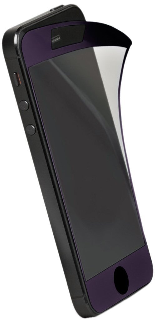 即決・送料込)【気泡が入りにくい】Case-Mate iPhoneSE(第一世代,2016)/5s/5 「ゼロ バブル」液晶保護シート ヴァイオレットパープル拍卖