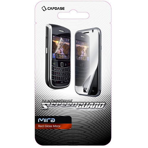 即決・送料込) CAPDASE BlackBerry Torch 9800/9810 ScreenGuard red mira「レッドミラー」液晶保護フィルム拍卖