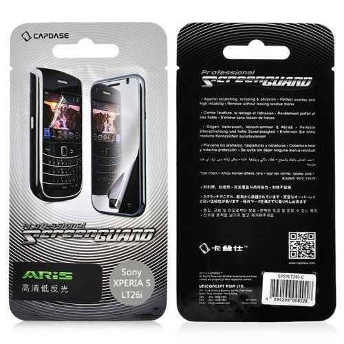 即決・送料込) CAPDASE docomo Xperia NX SO-02D クリスタル・クリアー 液晶保護シート拍卖