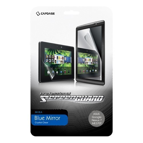 即決・送料込) CAPDASE Asus Nexus 7(2012)「ブルー・グラス ミラータイプ」液晶保護シート拍卖