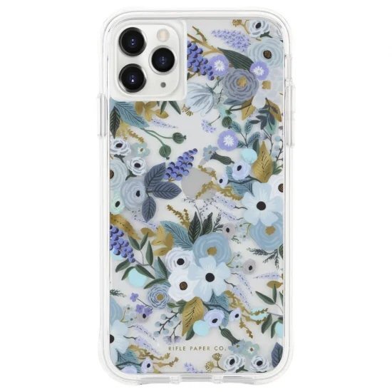 即決・送料込)【Rifle Paper Co】iPhone 11 Pro Max Case RIFLE PAPER - Garden Party - Blue拍卖