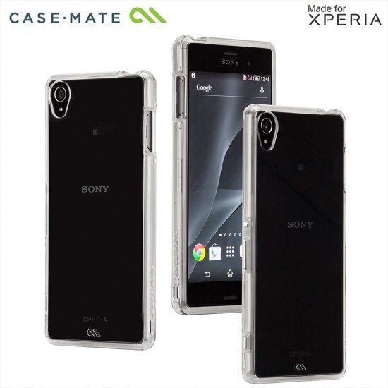 即決・送料無料)【衝撃に強いケース】Case-Mate Sony Xperia Z3 SO-01G/SOL26/401SO Hybrid Tough Naked Case Clear/Clear拍卖