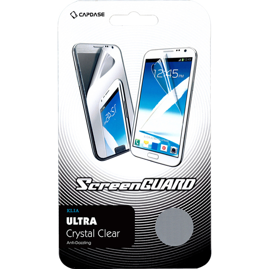 即決・送料込) CAPDASE Samsung GALAXY Note 3 SCL22/SC-01F ScreenGuard Klia「ハイパー・クリアー光沢タイプ」液晶保護フィルム拍卖