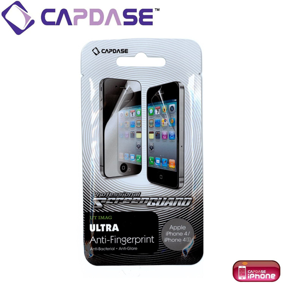 即決・送料込)【抗菌液晶保護フィルム】CAPDASE ScreenGuard UT iMAG iPhone 4S/4「ツヤ消し・抗菌タイプ」拍卖