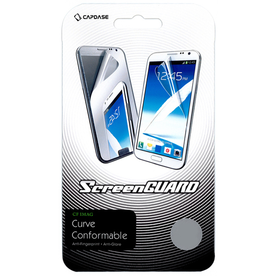 即決・送料込)【曲面に対応したフィルム】CAPDASE GALAXY Note 2 SC-02E ScreenGuard CF iMAG ツヤ消し拍卖