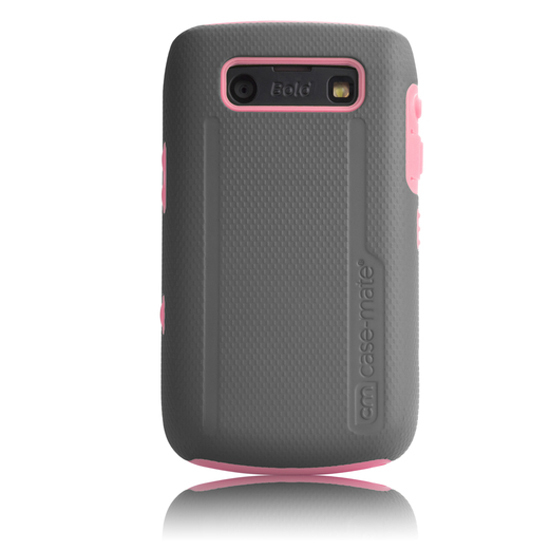 即決・送料込)【衝撃に強いケース】Case-Mate BlackBerry Bold 9780/9700 Hybrid Tough Case Pink/Gray拍卖