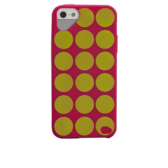 即決・送料込)【水玉がかわいいケース】Olo iPhone SE(第一世代,2016)/5s/5 Cloud Print Case Pink with Polka Dot Print拍卖