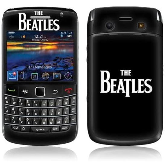 即決・送料込)【ビートルズのロゴがプリント 背面保護シート】Music Skins BlackBerry Bold 9780/9700 - Beatles - Past Masters拍卖