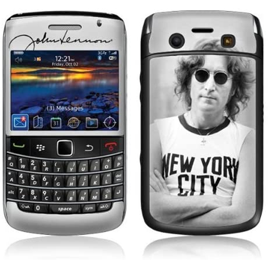 即決・送料込)【背面保護シートにジョン・レノンをプリント】Music Skins BlackBerry Bold 9780/9700 - ジョン レノン - NYC拍卖