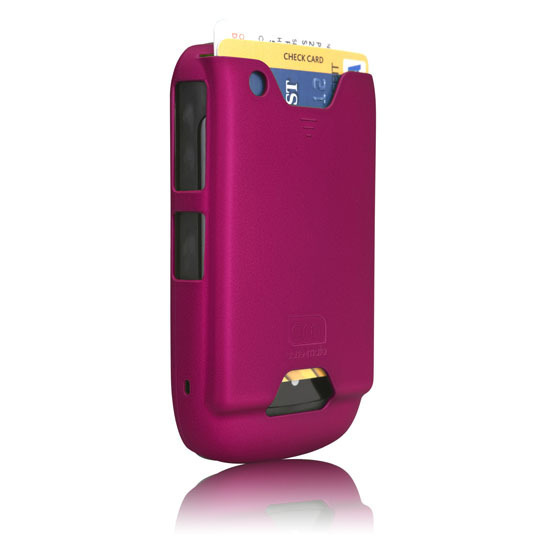 即決・送料込)【カードホルダー付き】Case-Mate docomo BlackBerry Curve 9300 ID Case Matte Hot Pink拍卖