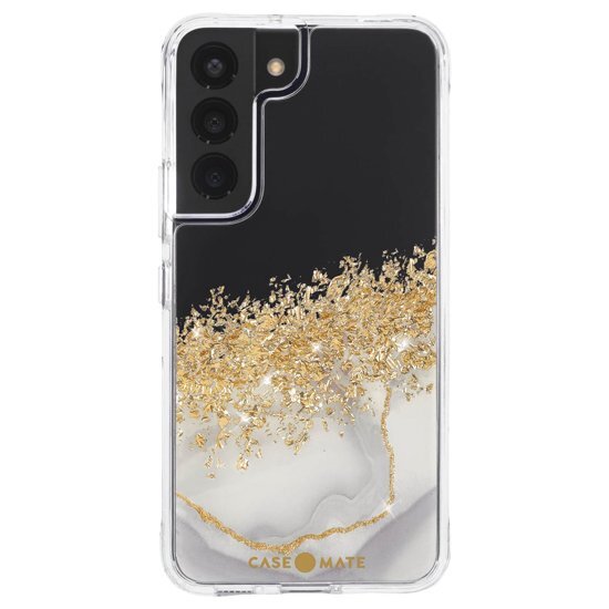 即決・送料込)【金箔を散りばめた輝くケース】Case-Mate Galaxy S22 docomo SC-51C/au SCG13 Karat Marble拍卖