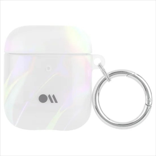 即決・送料込)【シャボン玉をイメージしたケース】Case-Mate AirPods 第1世代・第2世代 共用 Soap Bubble - Iridescent拍卖