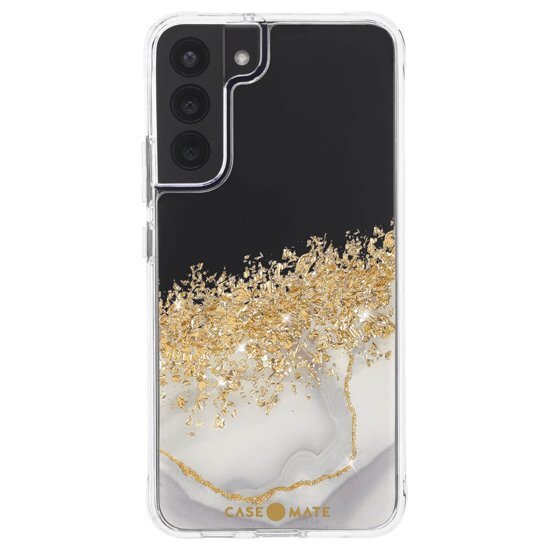 即決・送料込)【金箔を散りばめた輝くケース】Case-Mate Galaxy S22+(Plus) Karat Marble拍卖