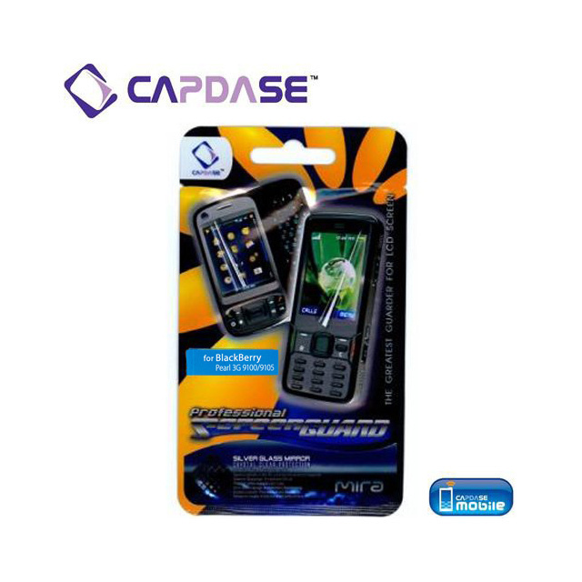 即決・送料込) CAPDASE BlackBerry Pearl 3G 9100/9105 ScreenGuard silver mira「シルバーミラー」液晶保護フィルム拍卖