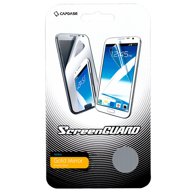 即決・送料込)【ミラーになる液晶保護フィルム】CAPDASE GALAXY S5 SCL23/SC-04F ScreenGuard Gold mira ゴールド・ミラー拍卖