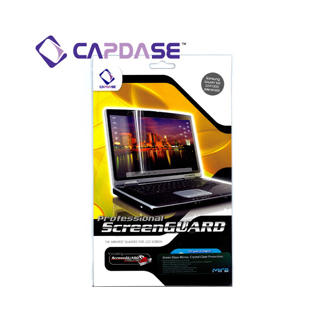 即決・送料込) CAPDASE docomo GALAXY Tab SC-01C ScreenGuard Green mira「グリーンミラー」液晶保護フィルム拍卖