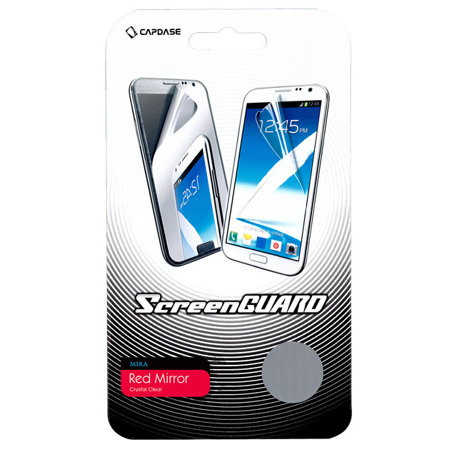 即決・送料込)【ミラーになる液晶保護フィルム】CAPDASE GALAXY S5 SCL23/SC-04F ScreenGuard Red mira レッド・ミラー拍卖