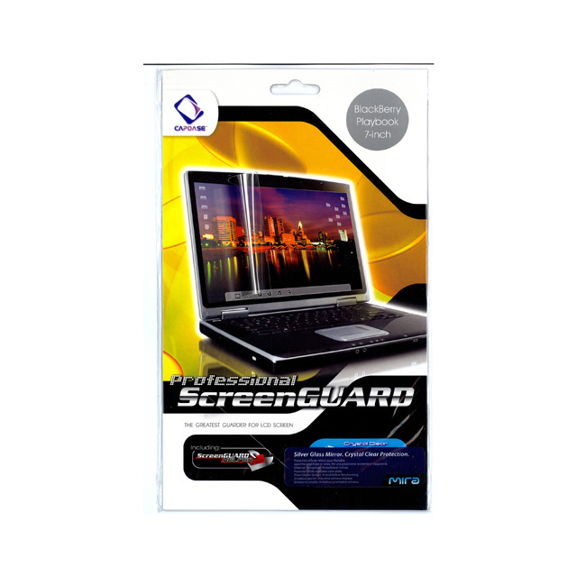 即決・送料込) CAPDASE BlackBerry PlayBook/PlayBook 4G LTE ScreenGuard Silver mira「シルバー」液晶保護フィルム拍卖