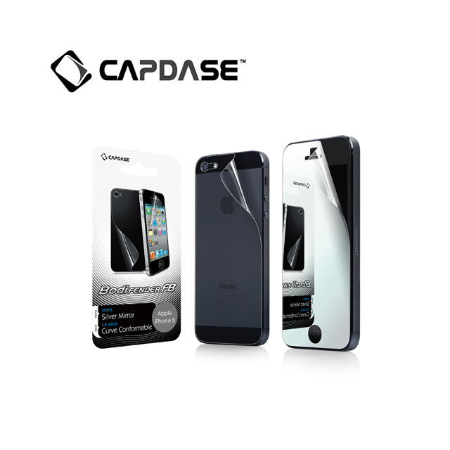 即決・送料込) CAPDASE iPhone5 BodiFender FB 液晶保護フィルム「Silver Mira」・本体保護フィルム「CF ARIS」セット拍卖