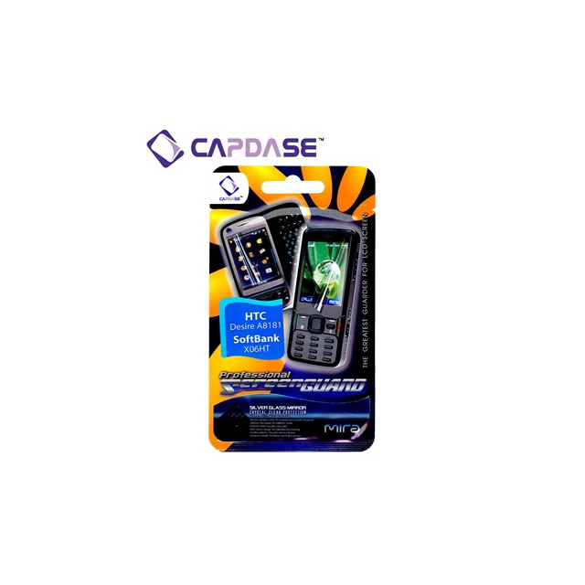 即決・送料込) CAPDASE SoftBank X06HT/HTC Desire ScreenGuard 'Silver Glass Mirror' 液晶保護フィルム拍卖