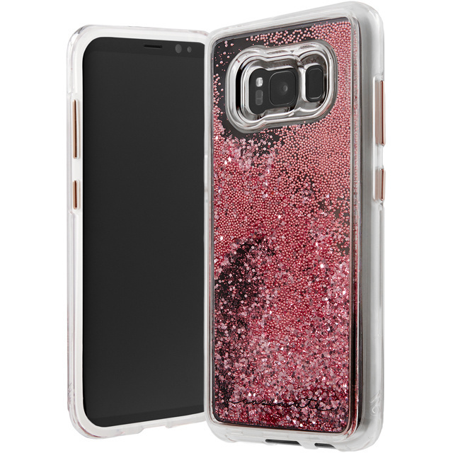 即決・送料込)【滝をイメージしたきらびやかなケース】Case-Mate Galaxy S8 docomo SC-02J/au SCV36 Waterfall Rose Gold拍卖