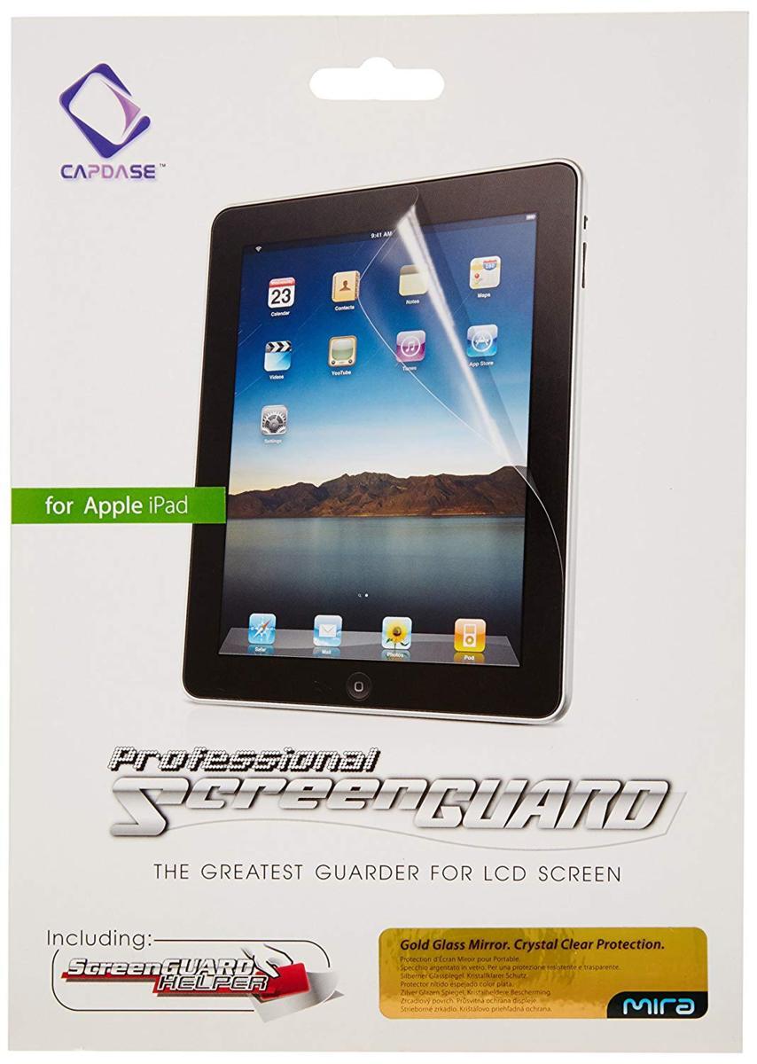 即決・送料込) CAPDASE iPad 用 プロフェッショナル スクリーンガード mira ゴールドグラスミラー液晶保護シート拍卖