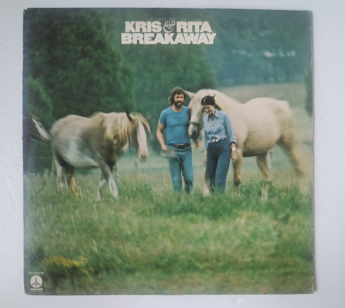 Kris & RitaBreakaway/Monument PZ 33278/1974年米国盤拍卖