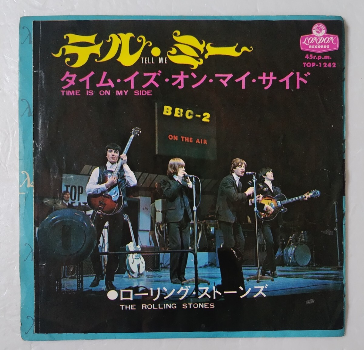 ローリング・ストーンズ テル・ミー = Tell Me / Time Is On My Side/London Records TOP-1242/1968年国内盤拍卖