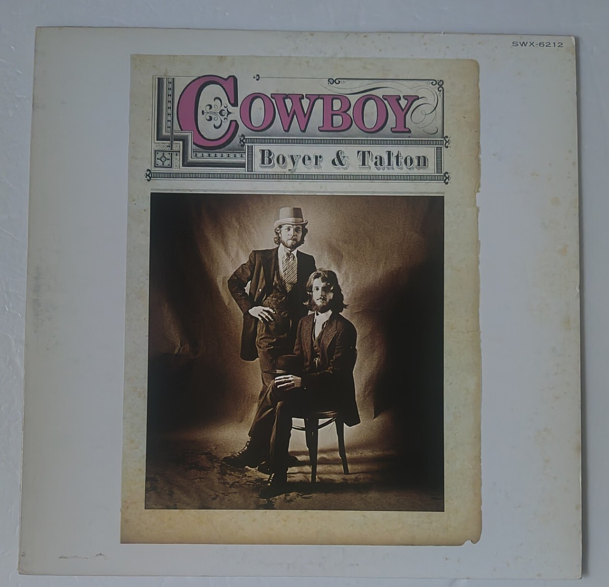 Cowboy Boyer & Talton/Capricorn Records SWX-6212/1975年国内盤拍卖