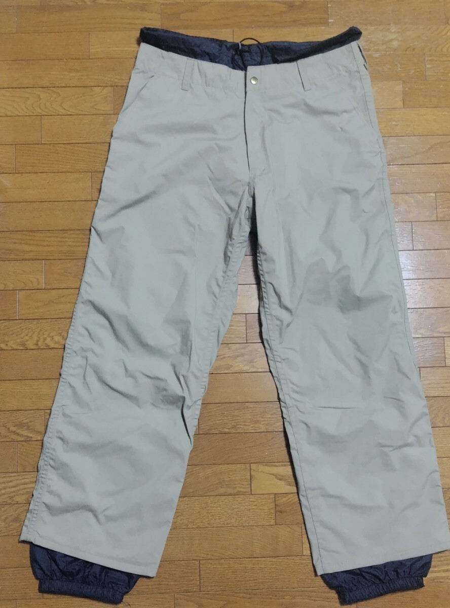 Green Clothingスノーボード パンツ Lサイズ ベージュ色拍卖