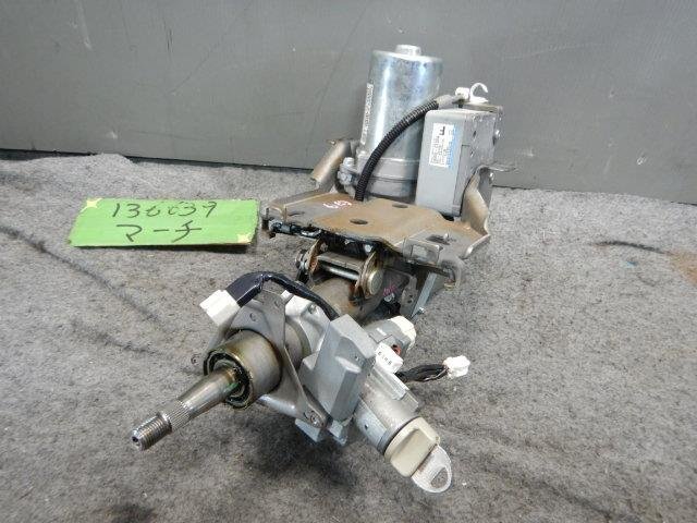 売り切りマーチ DBA-AK12 ステアリングコラム拍卖