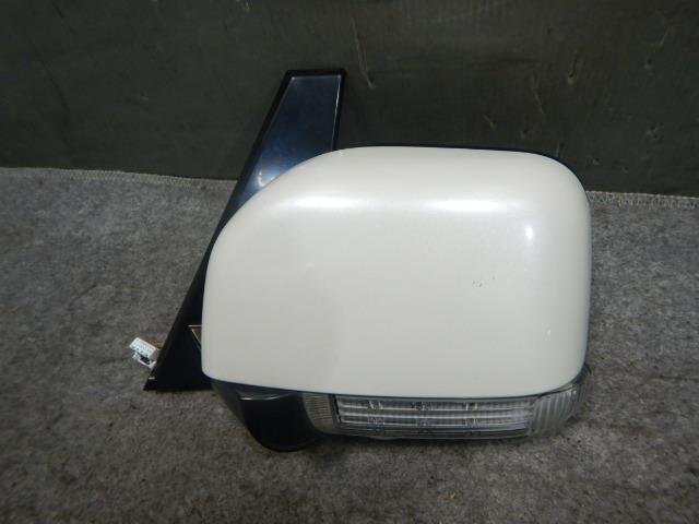 売り切りデリカD5 DBA-CV5W 左サイドミラー/左ドアミラー拍卖