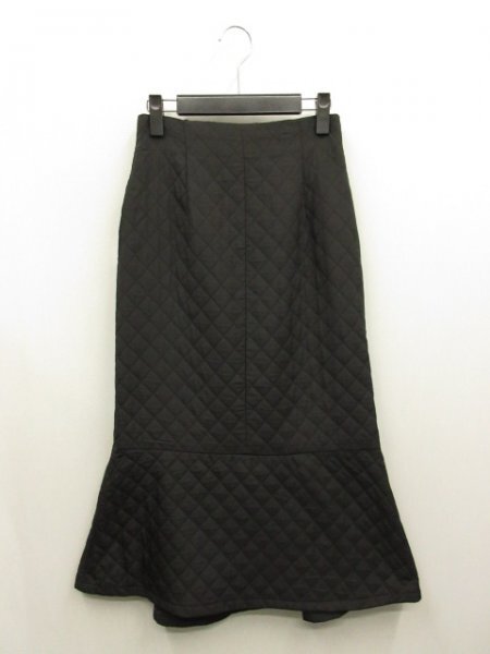 タルタルーガ tartaruga★未使用★洗える♪ 定価¥19800(税込) キルティング スカート◆サイズ38拍卖