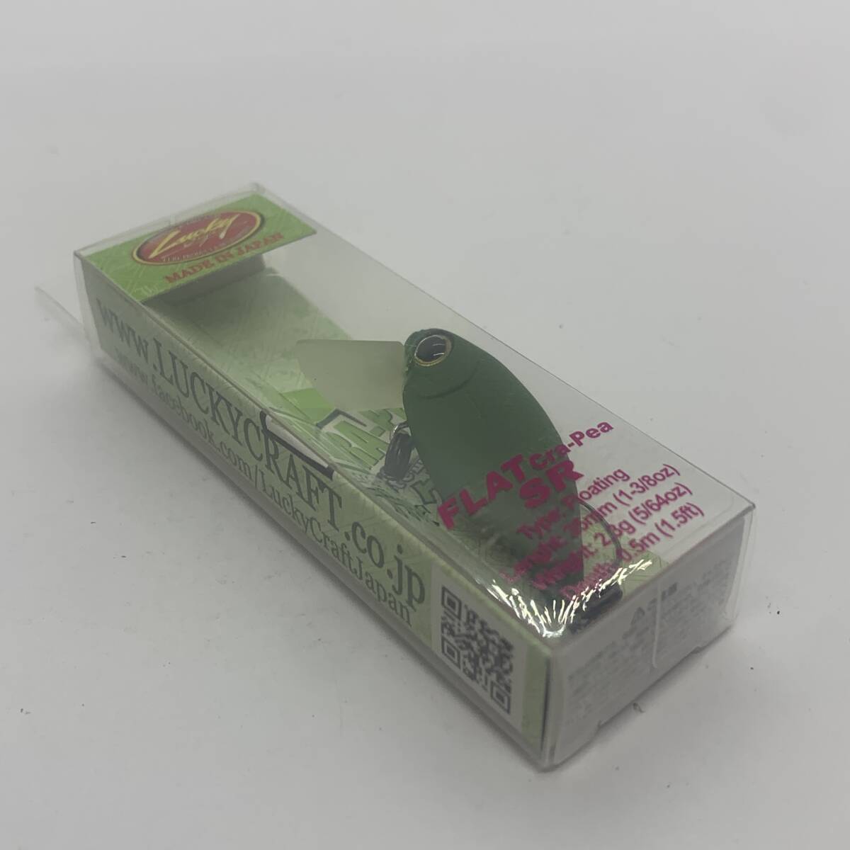 I-103264 ラッキークラフト LUCKYCRAFT フラットクラピー SR クロレラ拍卖